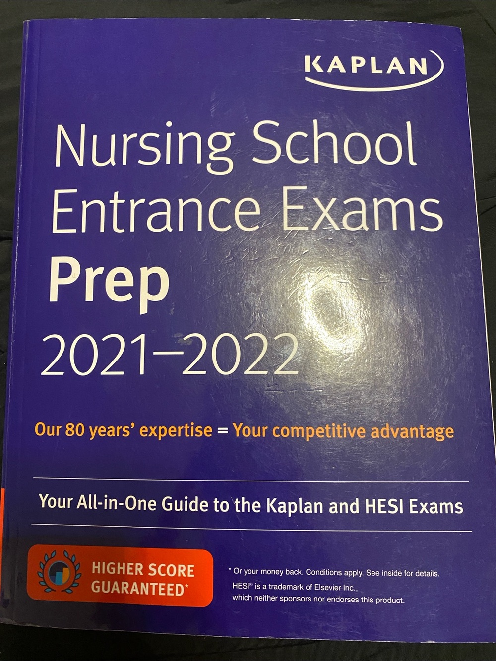 Kaplan Nursing School Entrance Exams Prep Book